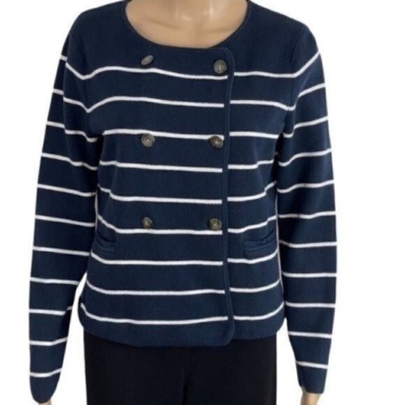 Vineyard Vines Dockside Cardigan sweater size medium style: 2E0207 - Picture 1 of 7